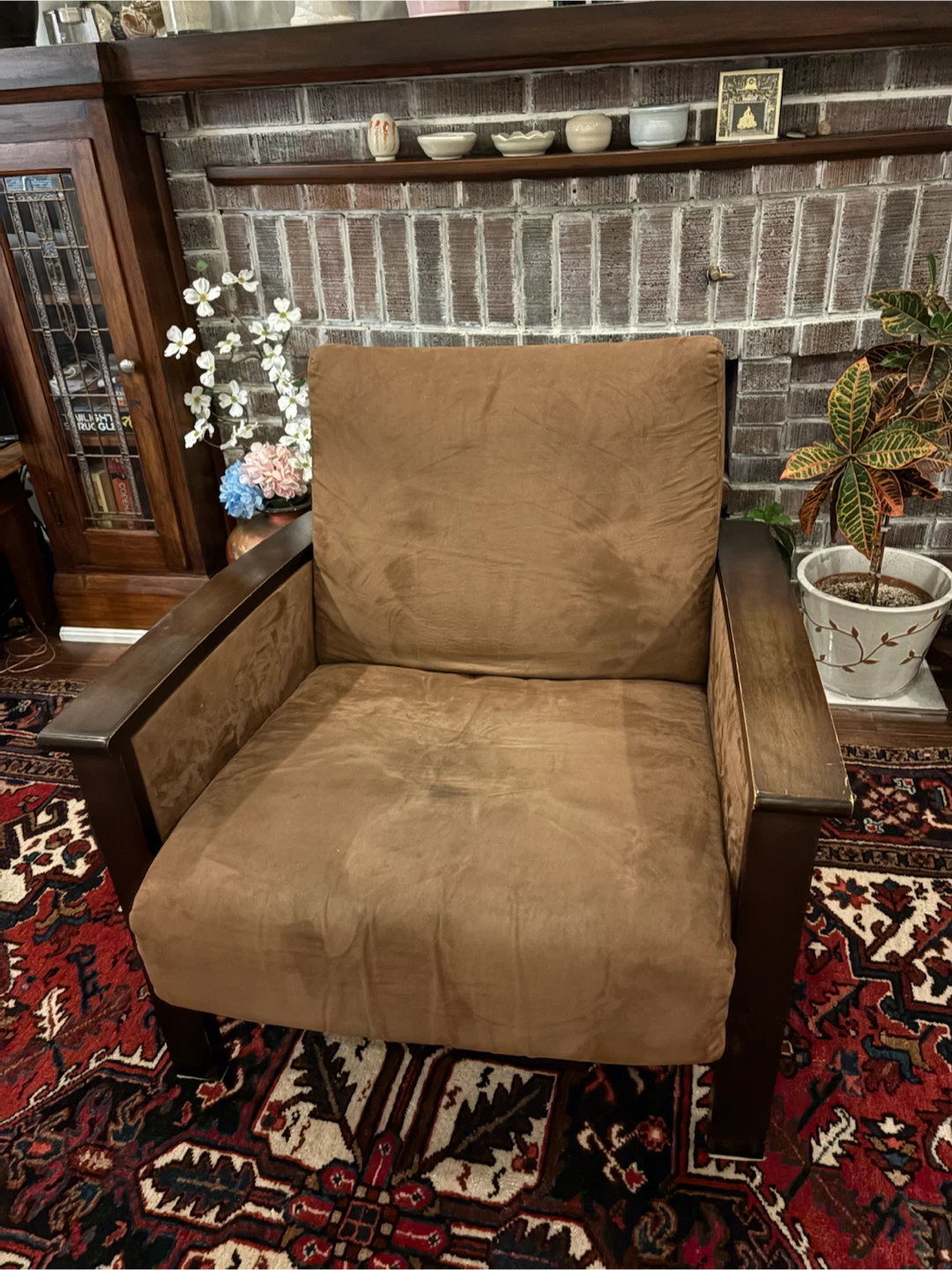 Brown Armchair