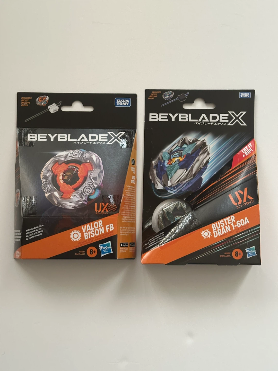 Beyblade X Valor Bison FB & Buster Dran T-60A Toys