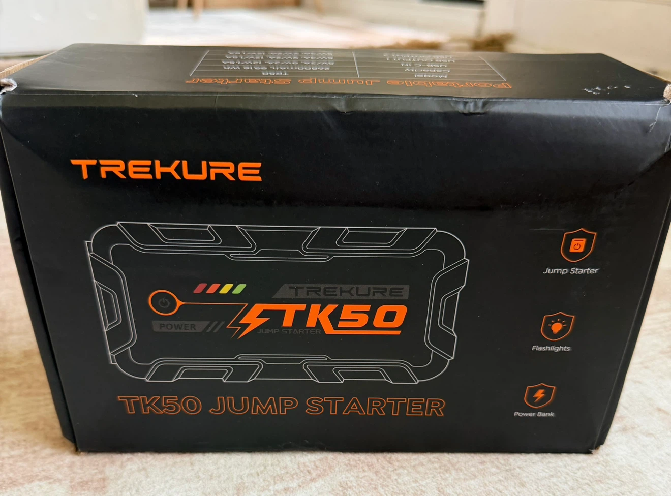 TREKURE TK50 Portable Jump Starter