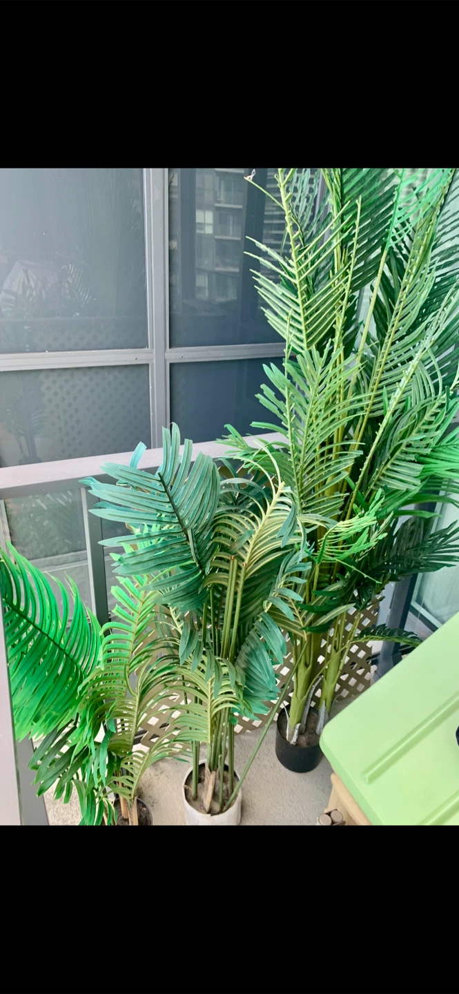 🌿 BEST OFFER! Artificial Palm Plants (Set of 9) - photo 2
