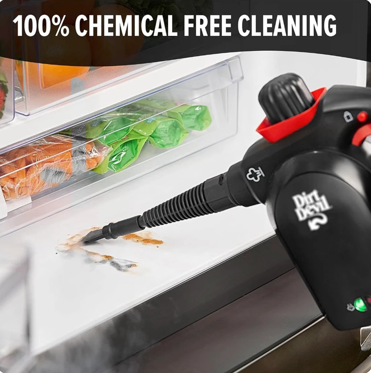 Brand New Dirt Devil Handheld Steam Cleaner with Accessories - photo 2