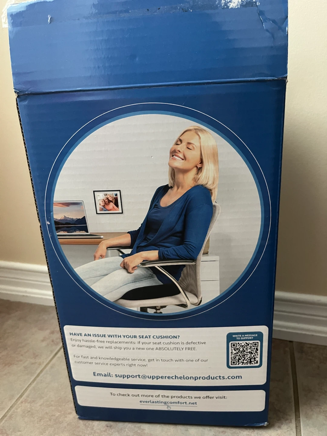 Everlasting Comfort Memory Foam Seat Cushion - photo 2