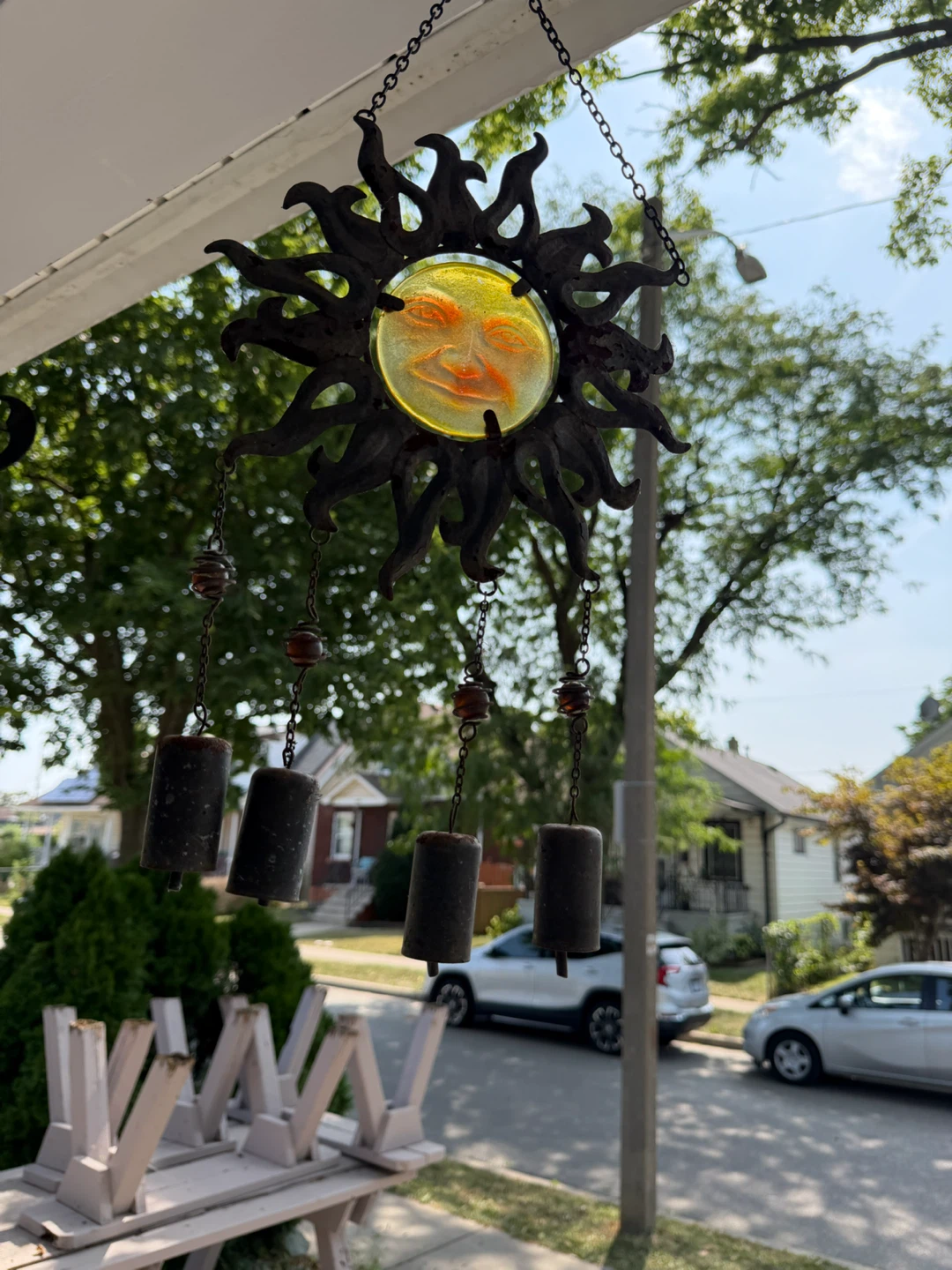 Sun Face Wind Chime - photo 2