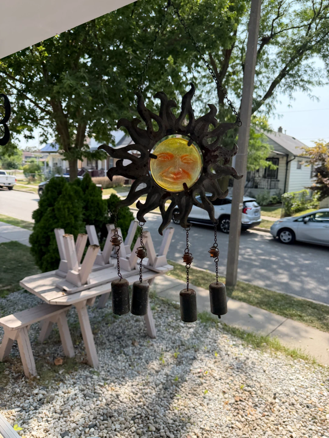 Sun Face Wind Chime - photo 3