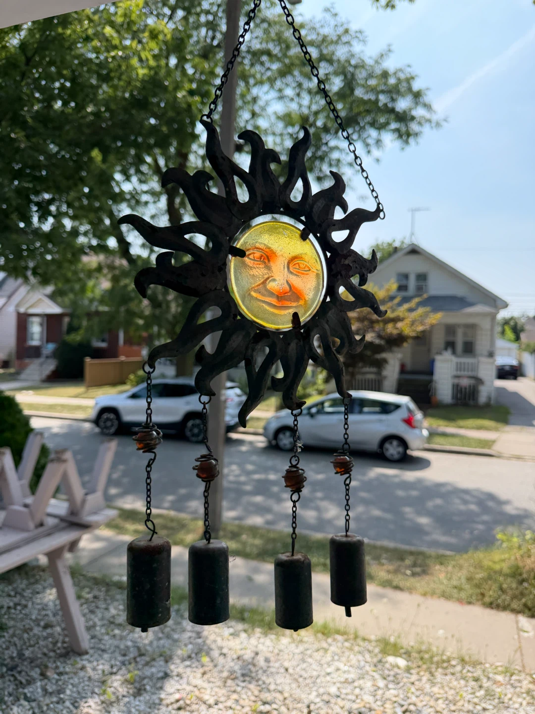 Sun Face Wind Chime - photo 4