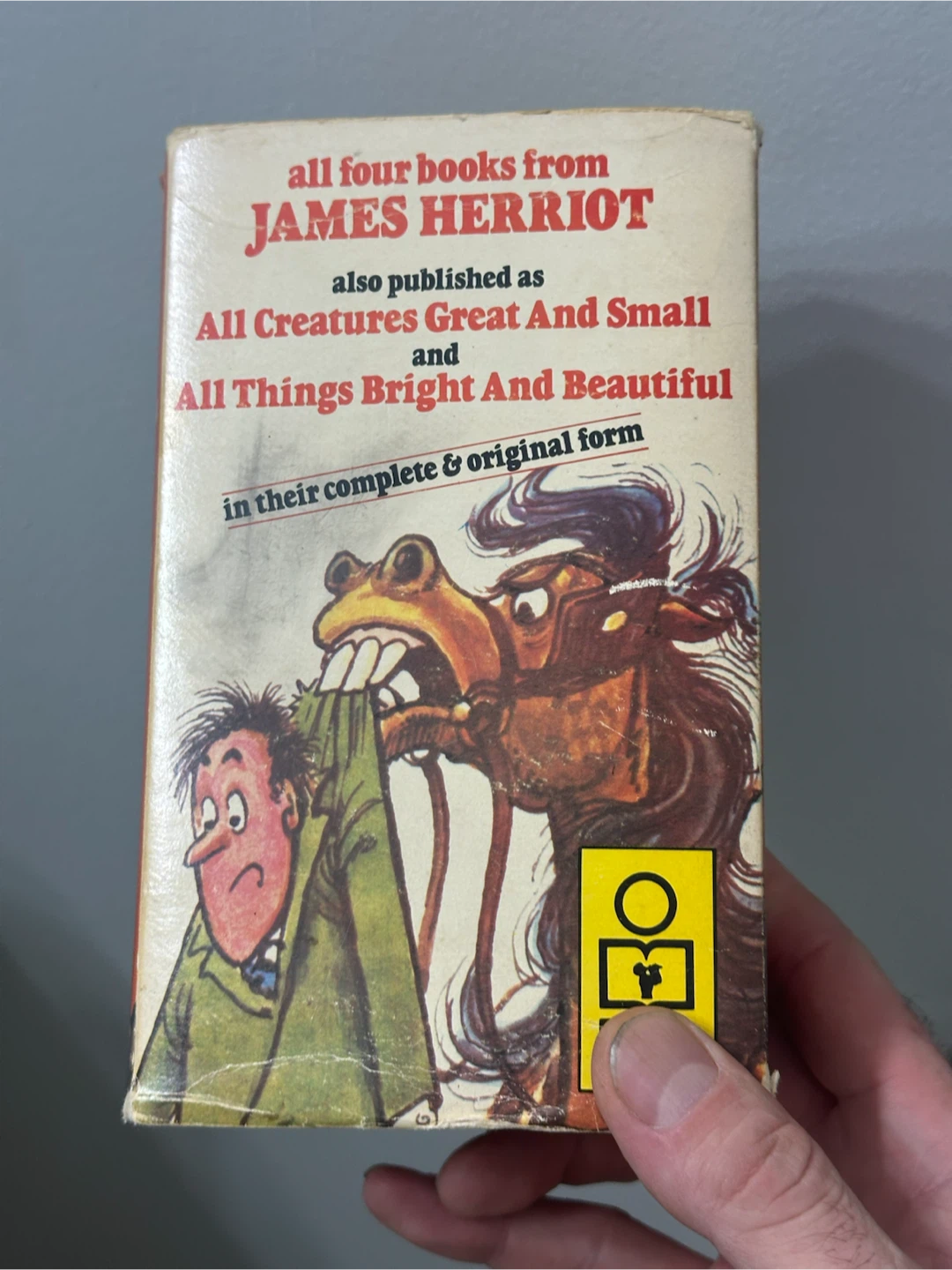 Vintage James Herriot 4-Book Box Set