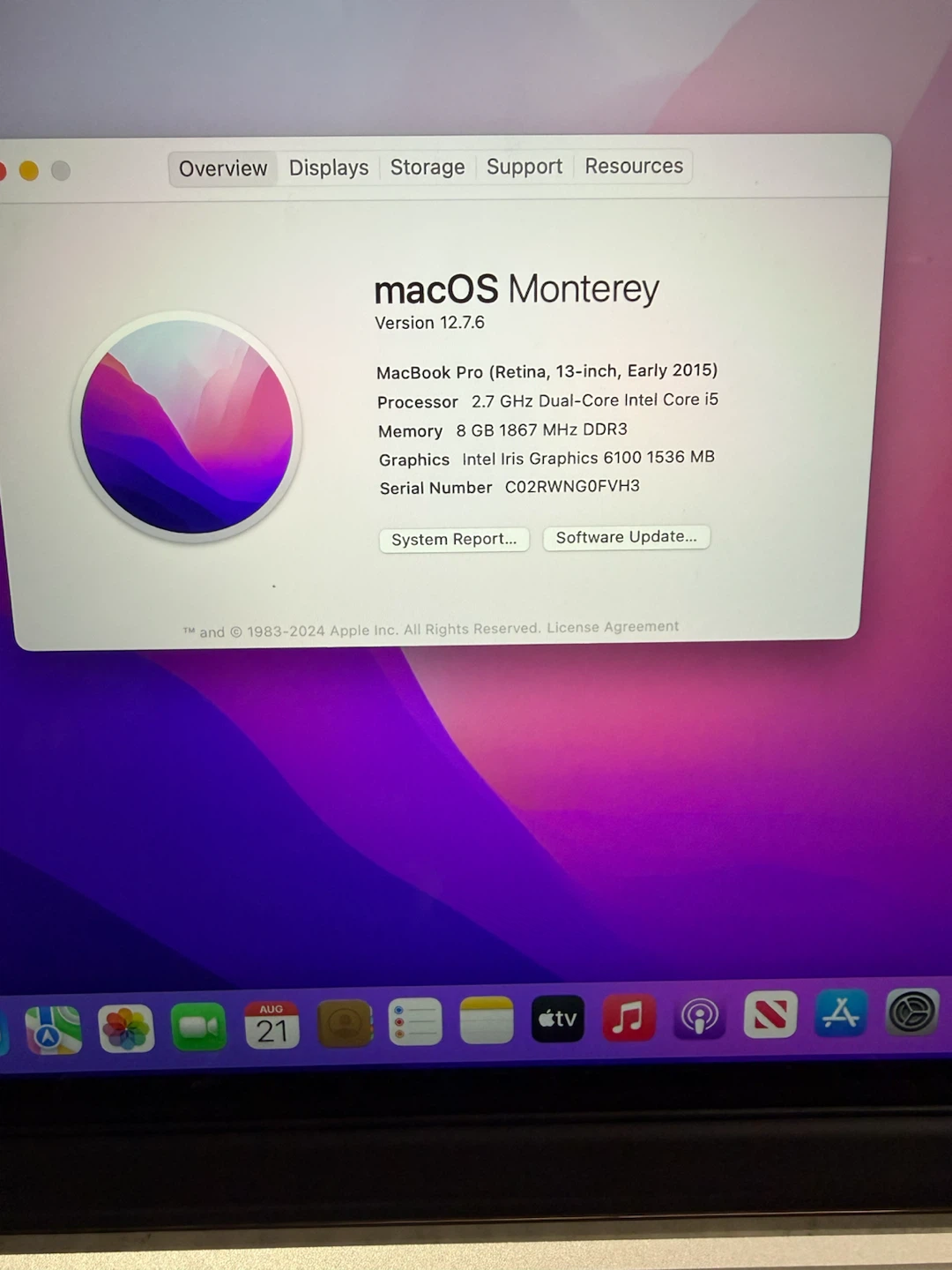 Apple MacBook Pro Retina 13-inch, Early 2015 - photo 2