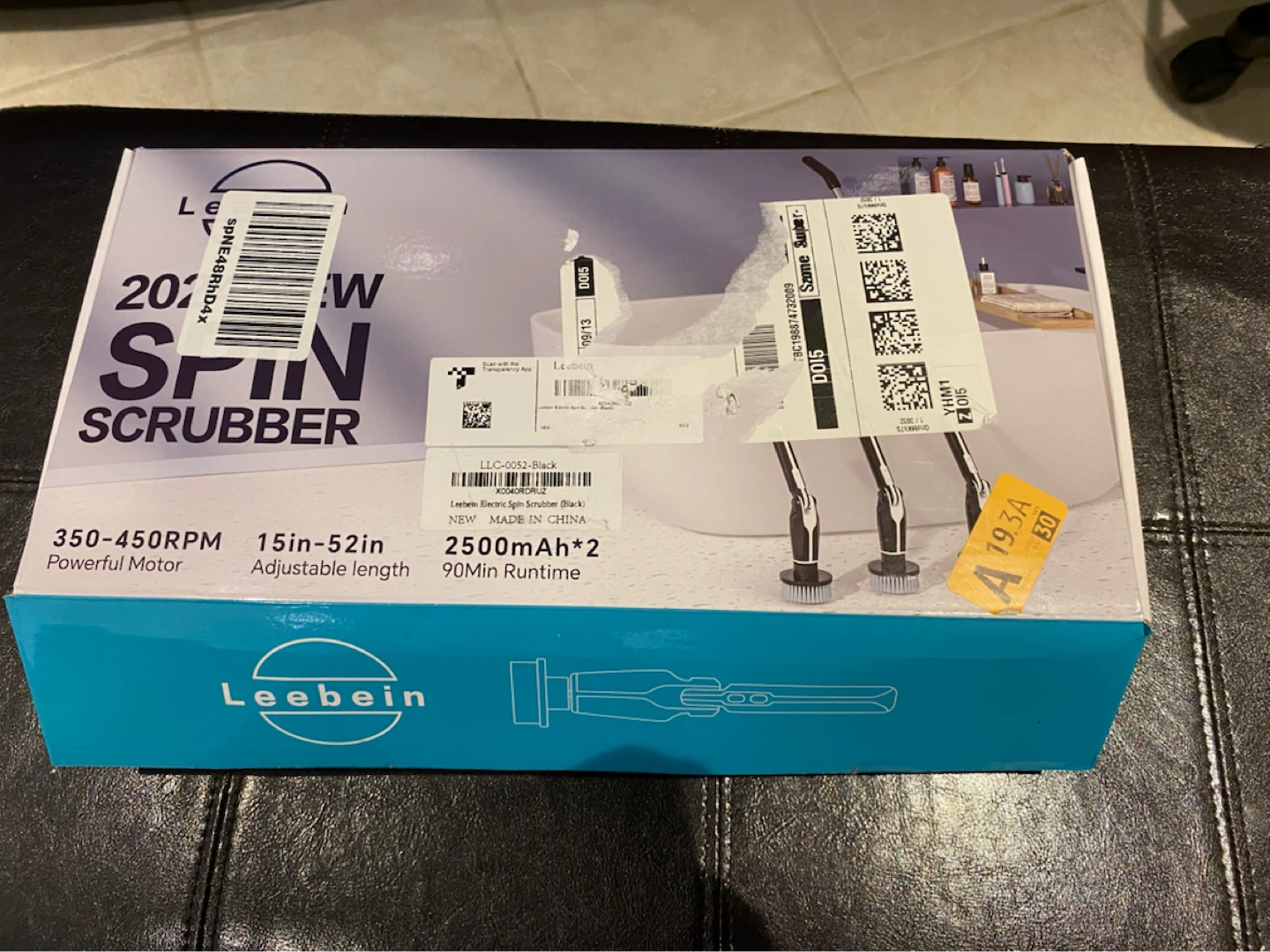 Leebein Electric Spin Scrubber - Used once - photo 2