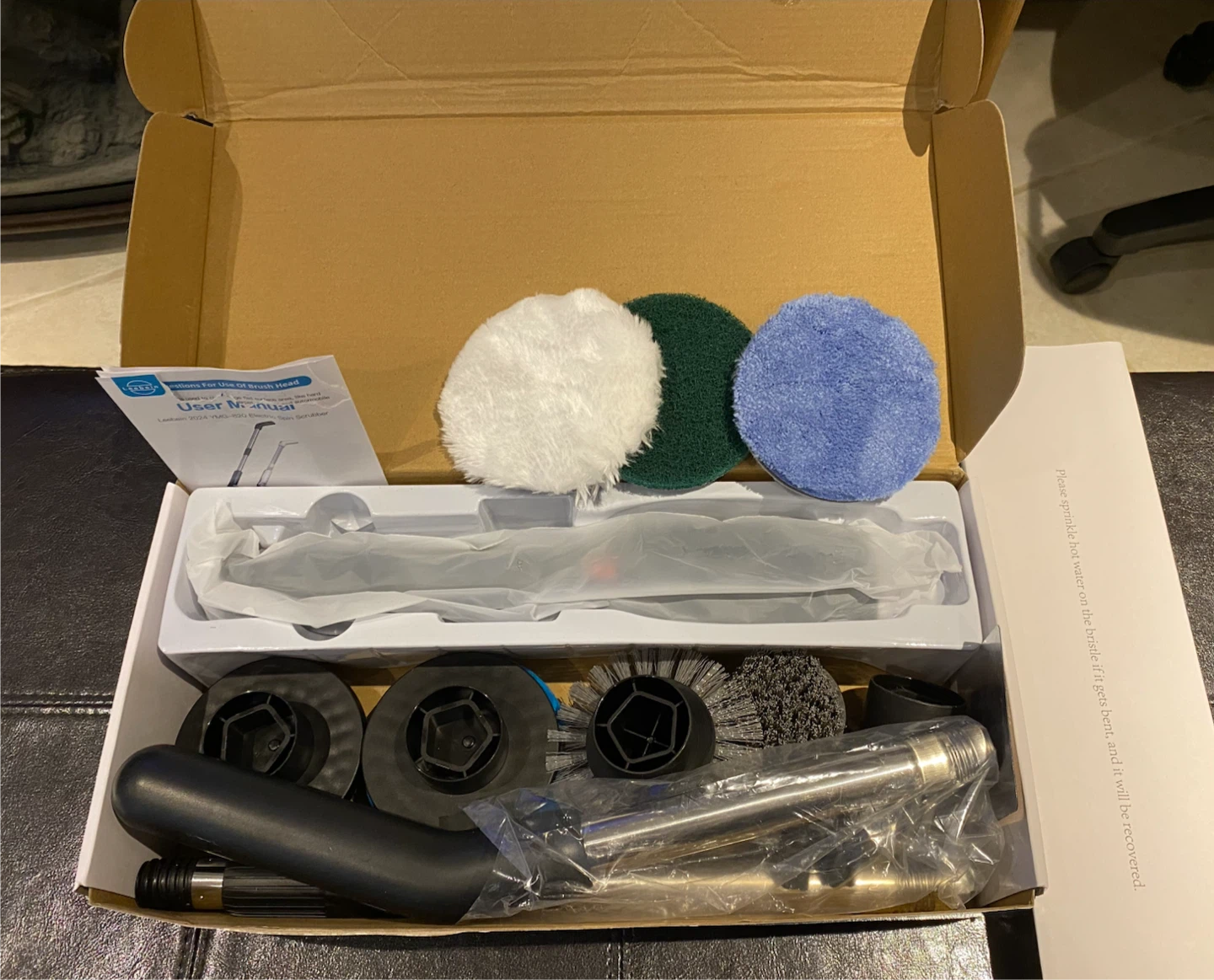Leebein Electric Spin Scrubber - Used once - photo 3