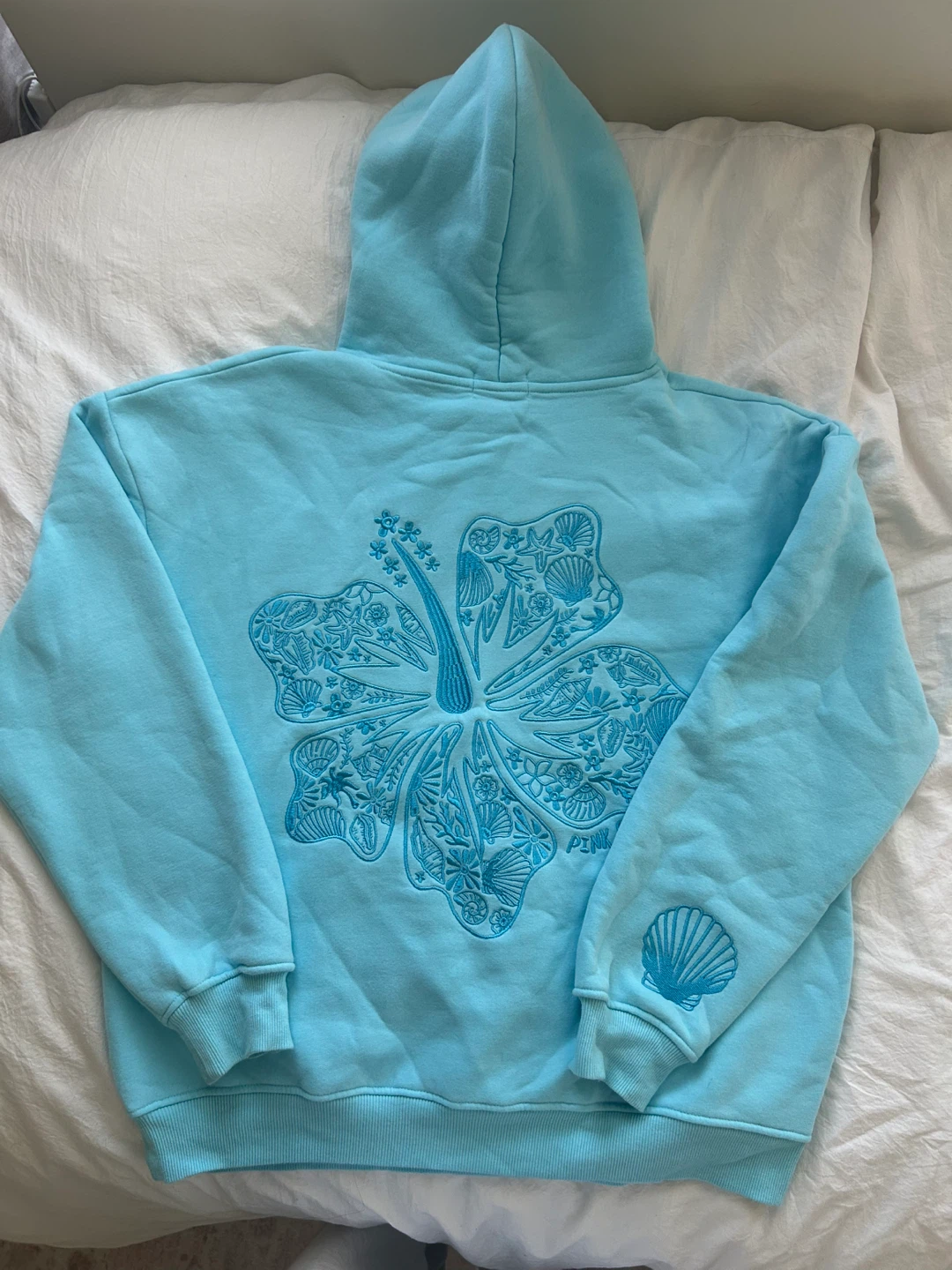 Pink Puff Palm Hoodie - photo 2