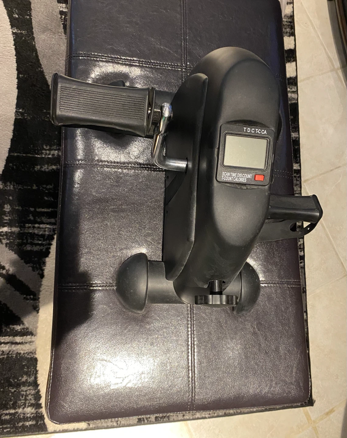 TODO Mini Exercise Bike Pedal Exerciser with LCD Monitor - photo 2