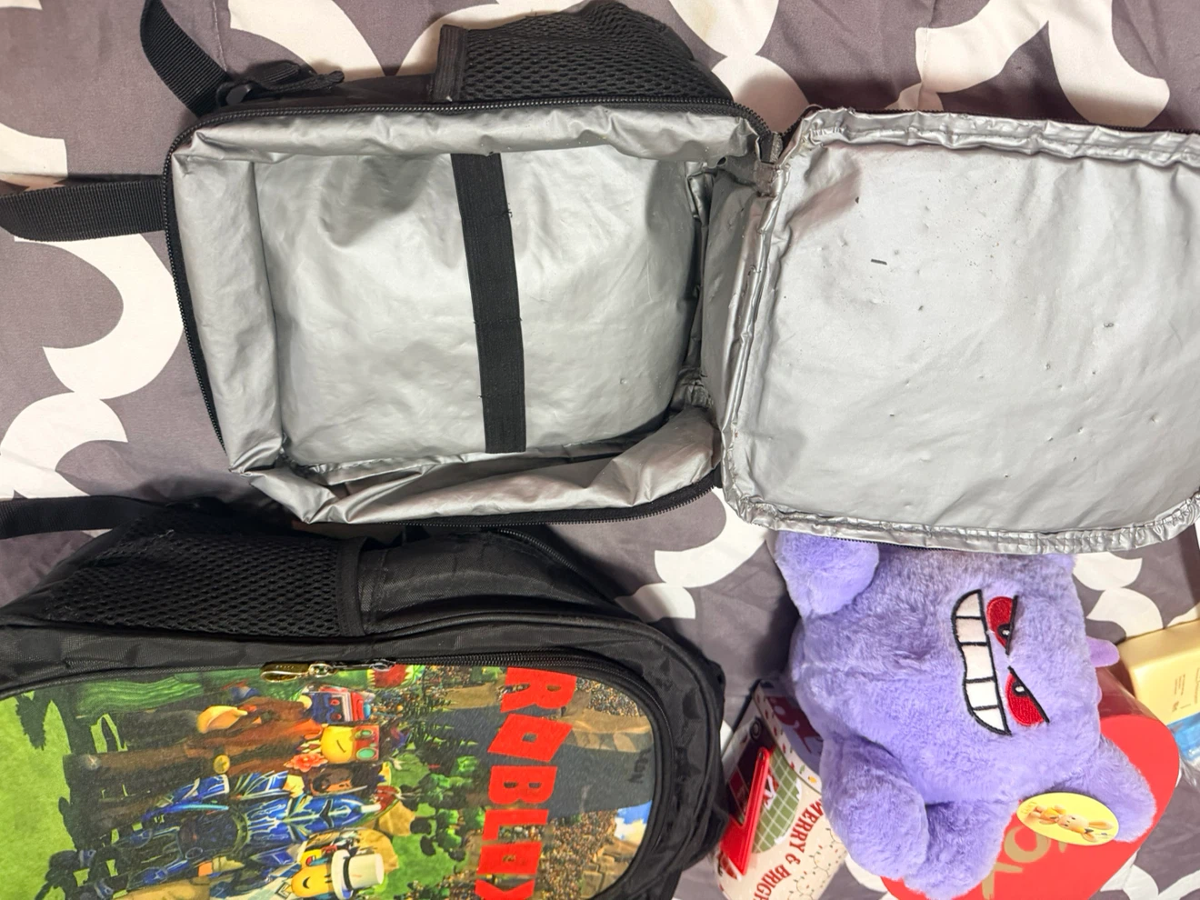 Roblox Bag & Lunch Bag Set Used - photo 2