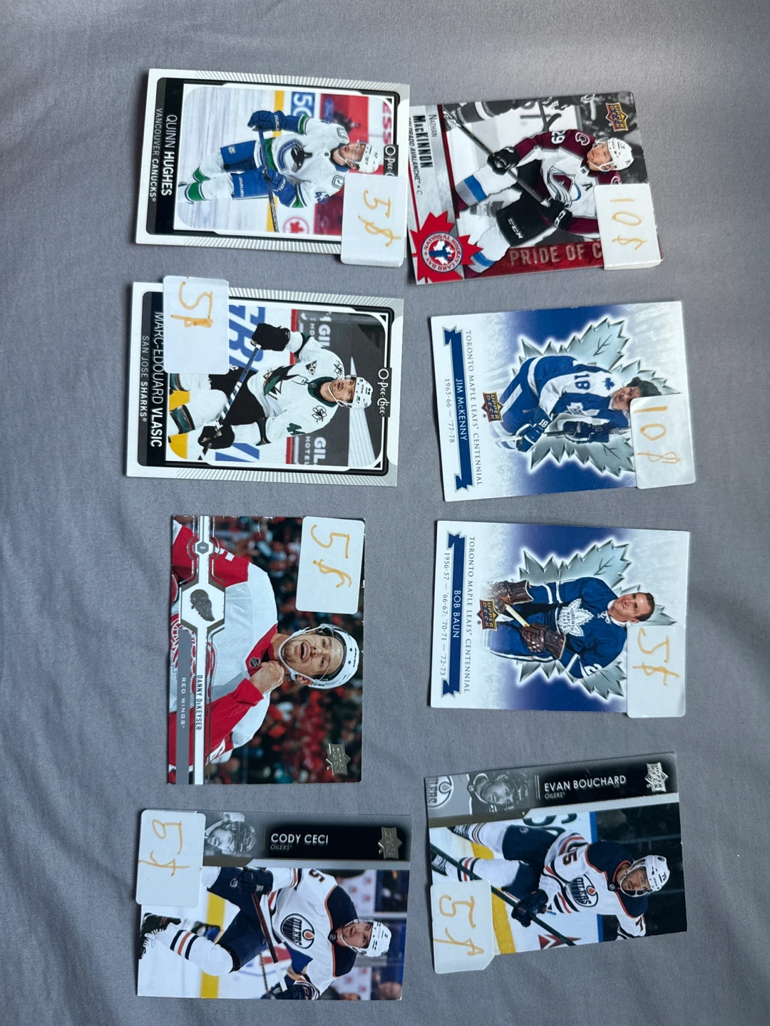 Collection of Hockey Cards