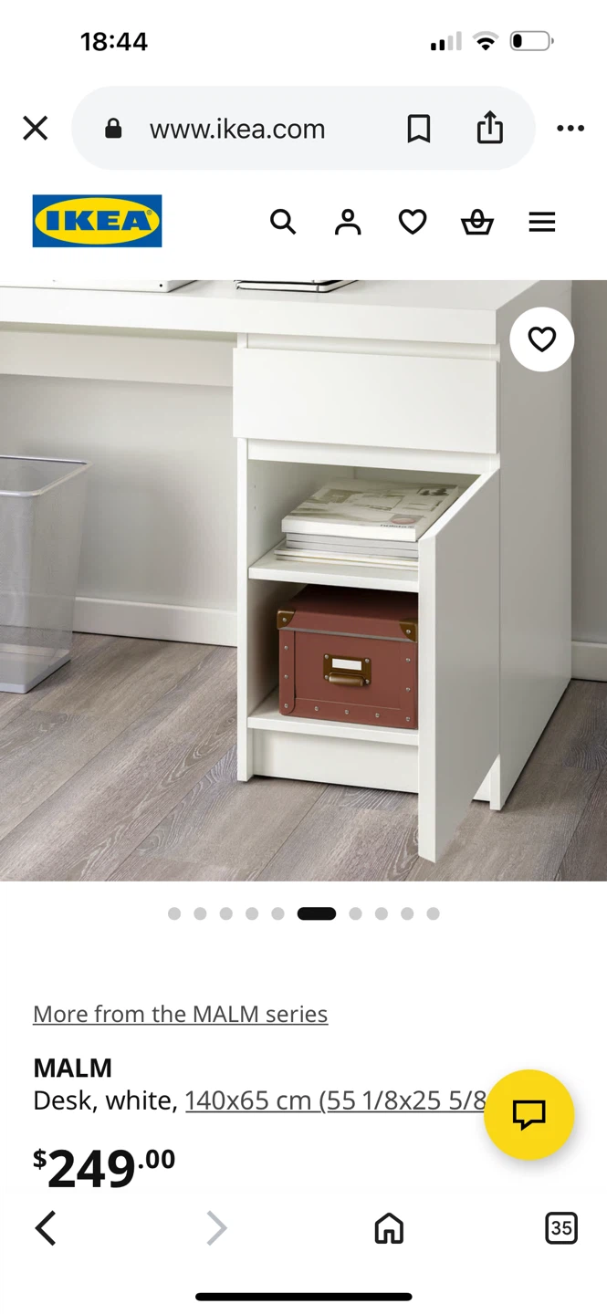 Like 🆕- IKEA MALM Desk - Black - 140x65 cm - photo 3