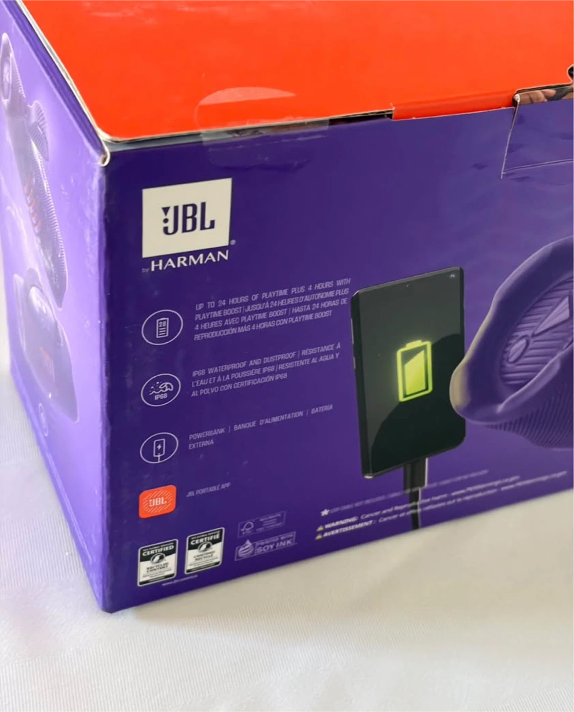 JBL Charge 5 Portable Waterproof Speaker - photo 2