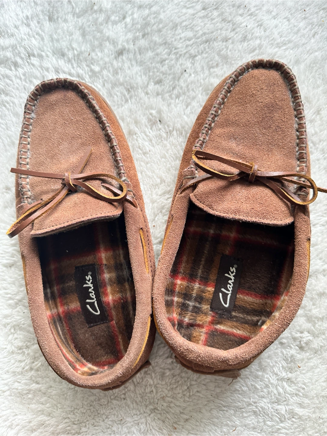 Clarks Men's Moccasin Slippers Size 8M
