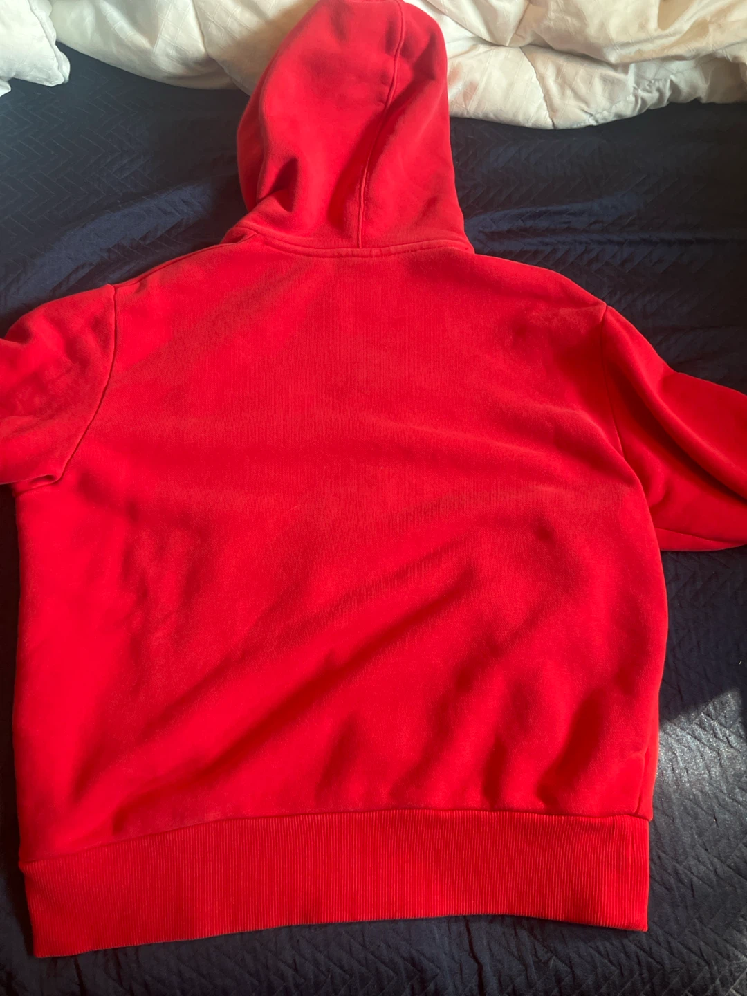 Lacoste Relaxed Fit Hoodie - Red - photo 5
