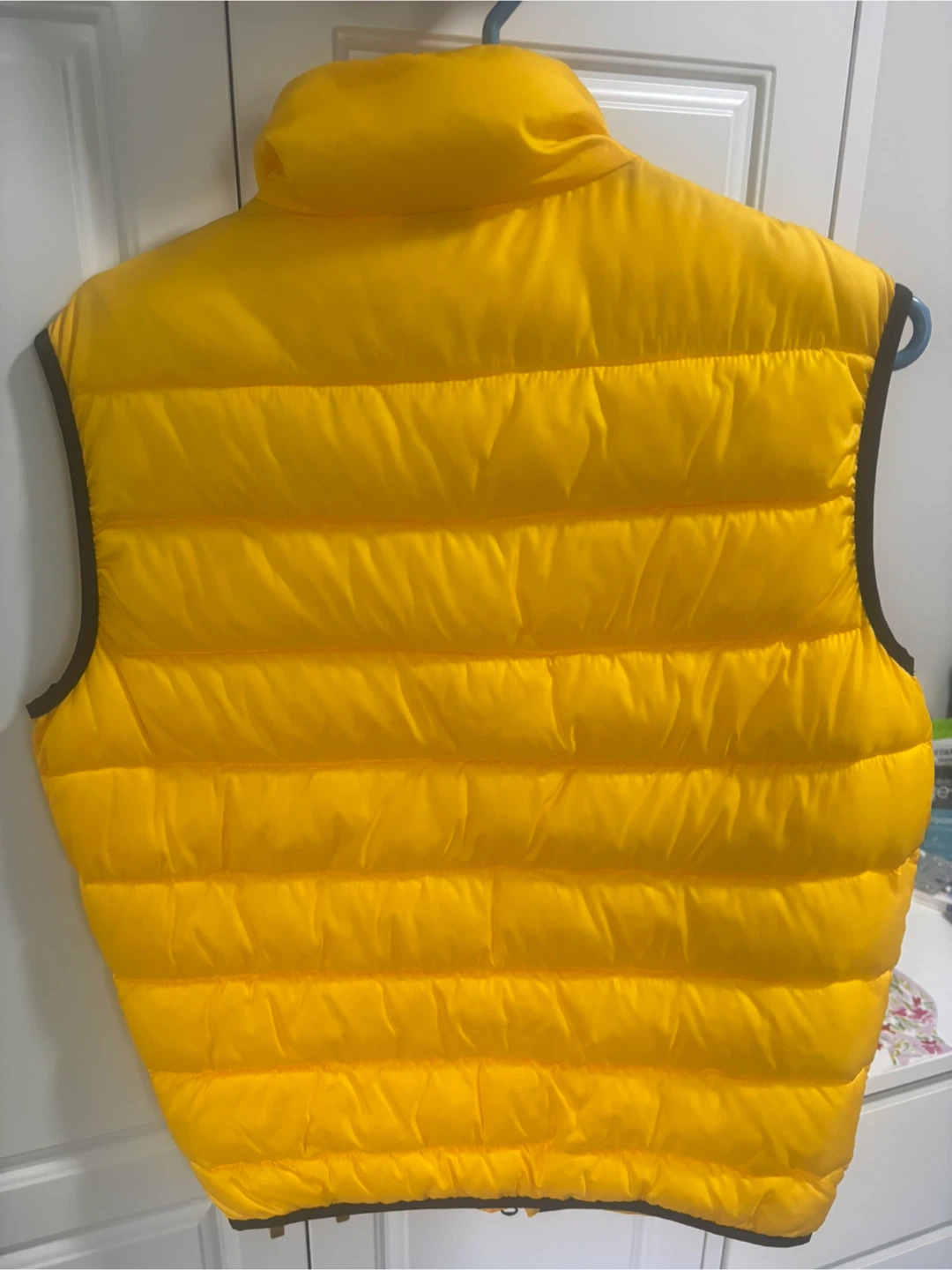 OVO Down Puffer Vest - Yellow - Small - photo 2