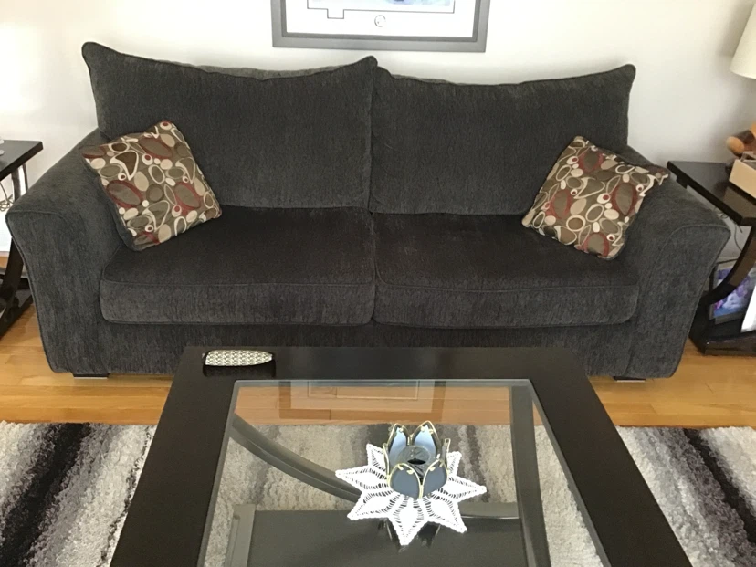 Couch and rocker recliner - photo 2
