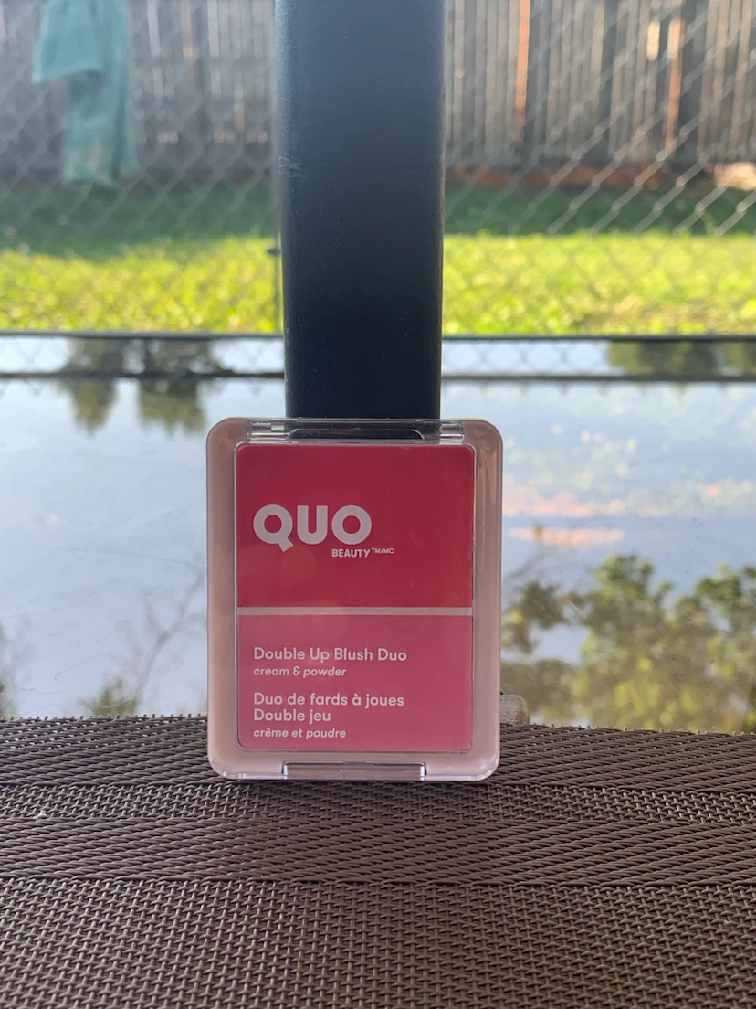 QUO Beauty Double Up Blush Duo Cream & Powder