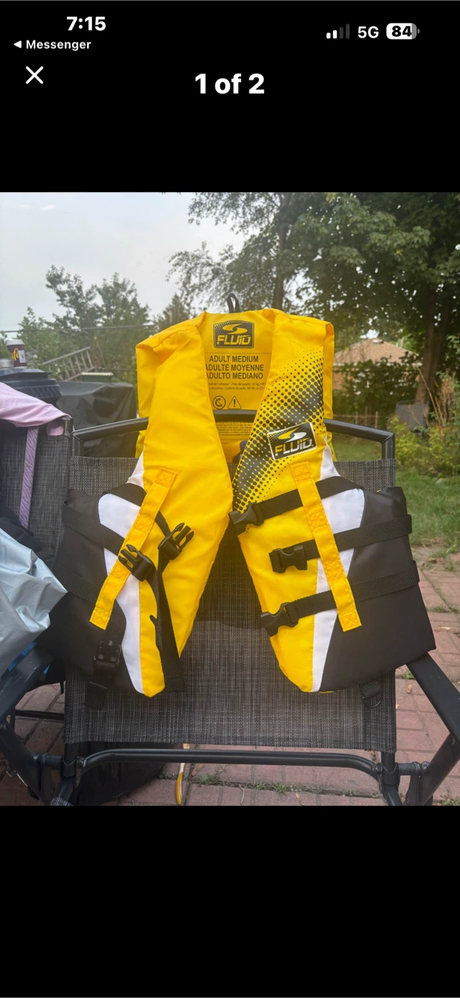 Fluid Adult Medium Life Vest