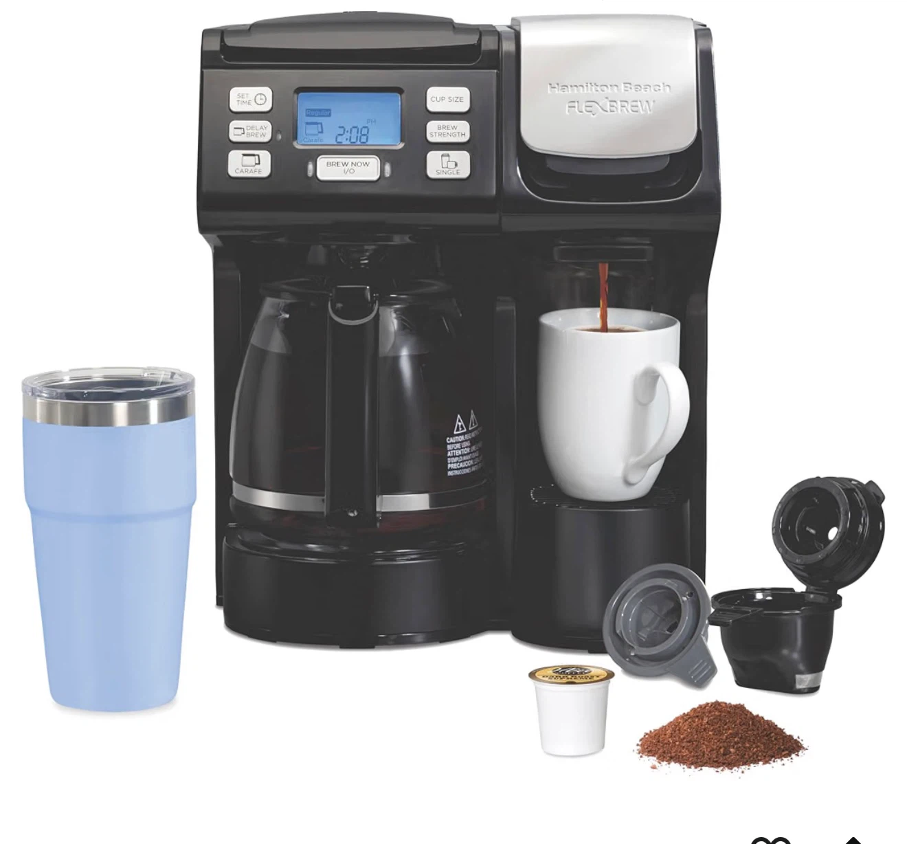 Brand New Hamilton Beach FlexBrew Trio Coffee Maker