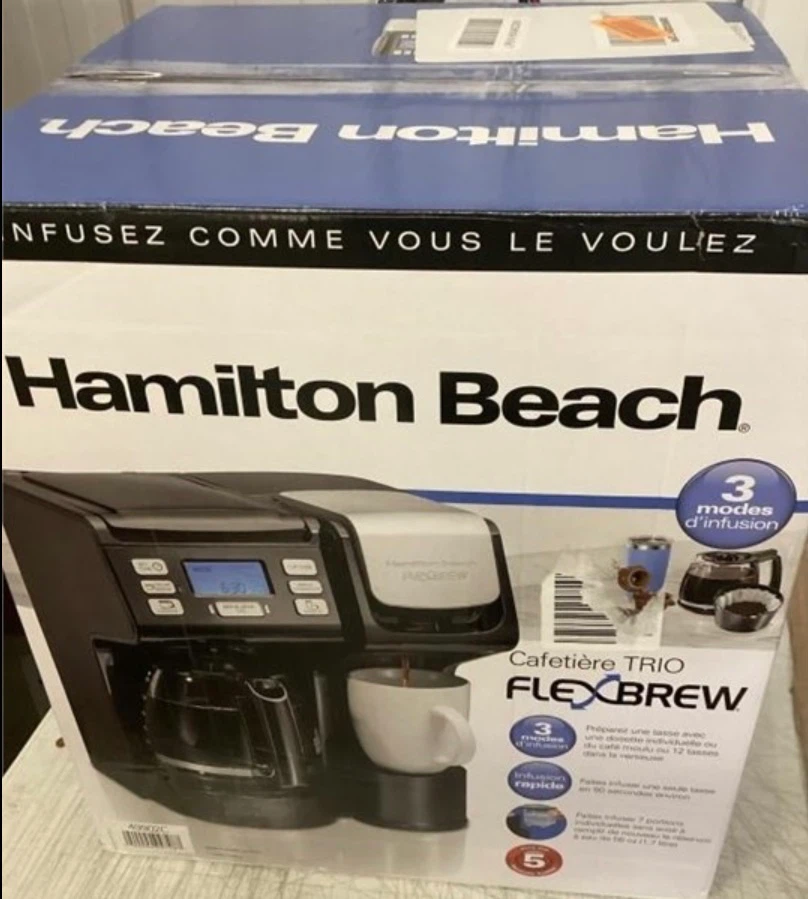 Brand New Hamilton Beach FlexBrew Trio Coffee Maker - photo 3