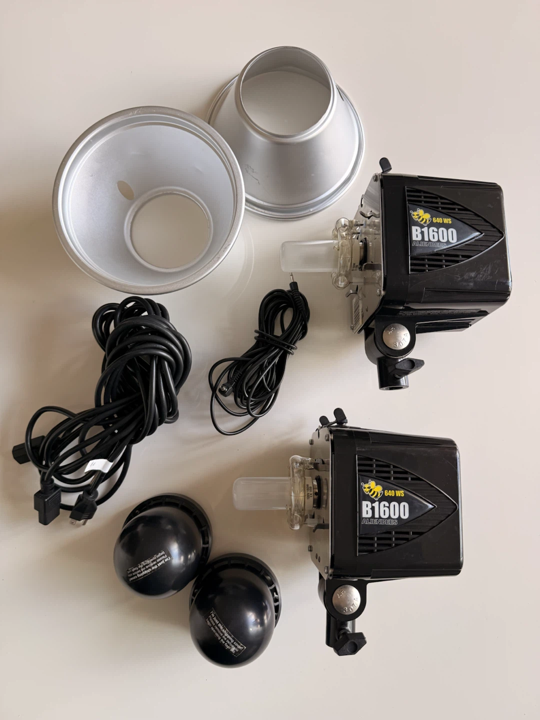 Pair of AlienBees B1600 Flash Units