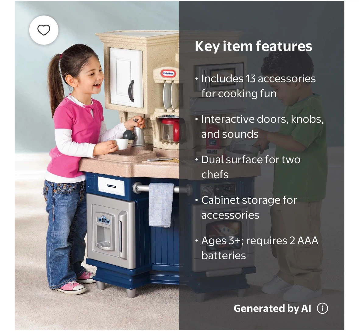 Little Tikes Super Chef Kitchen Play Set - photo 2