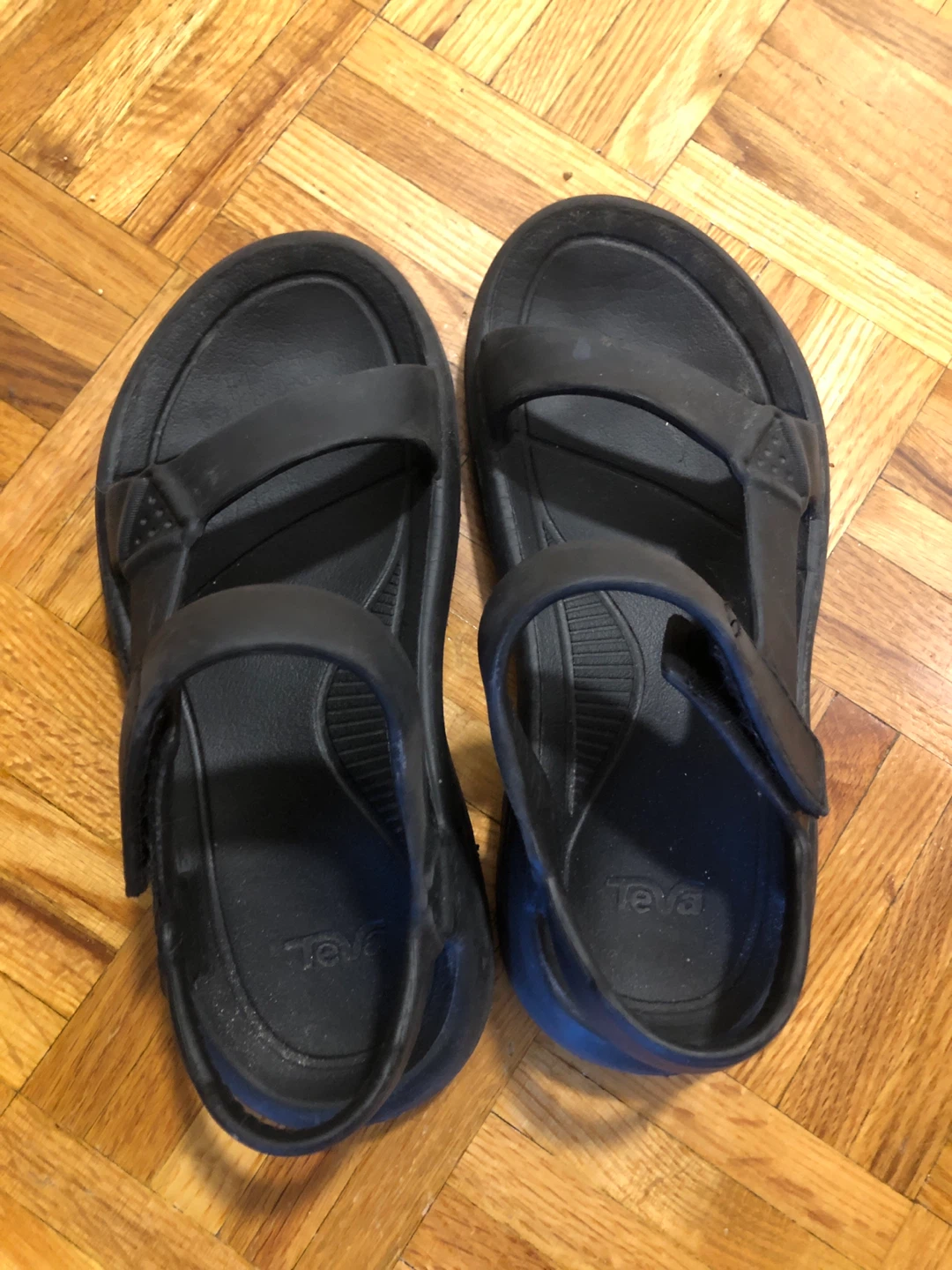 Black Teva Sandals size 7.5