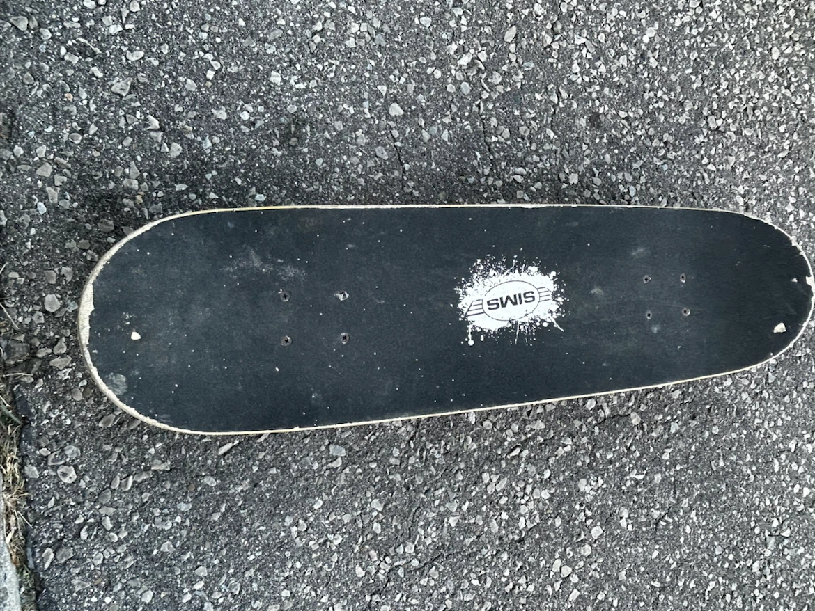 Blue and Red Sims Skateboard - photo 2
