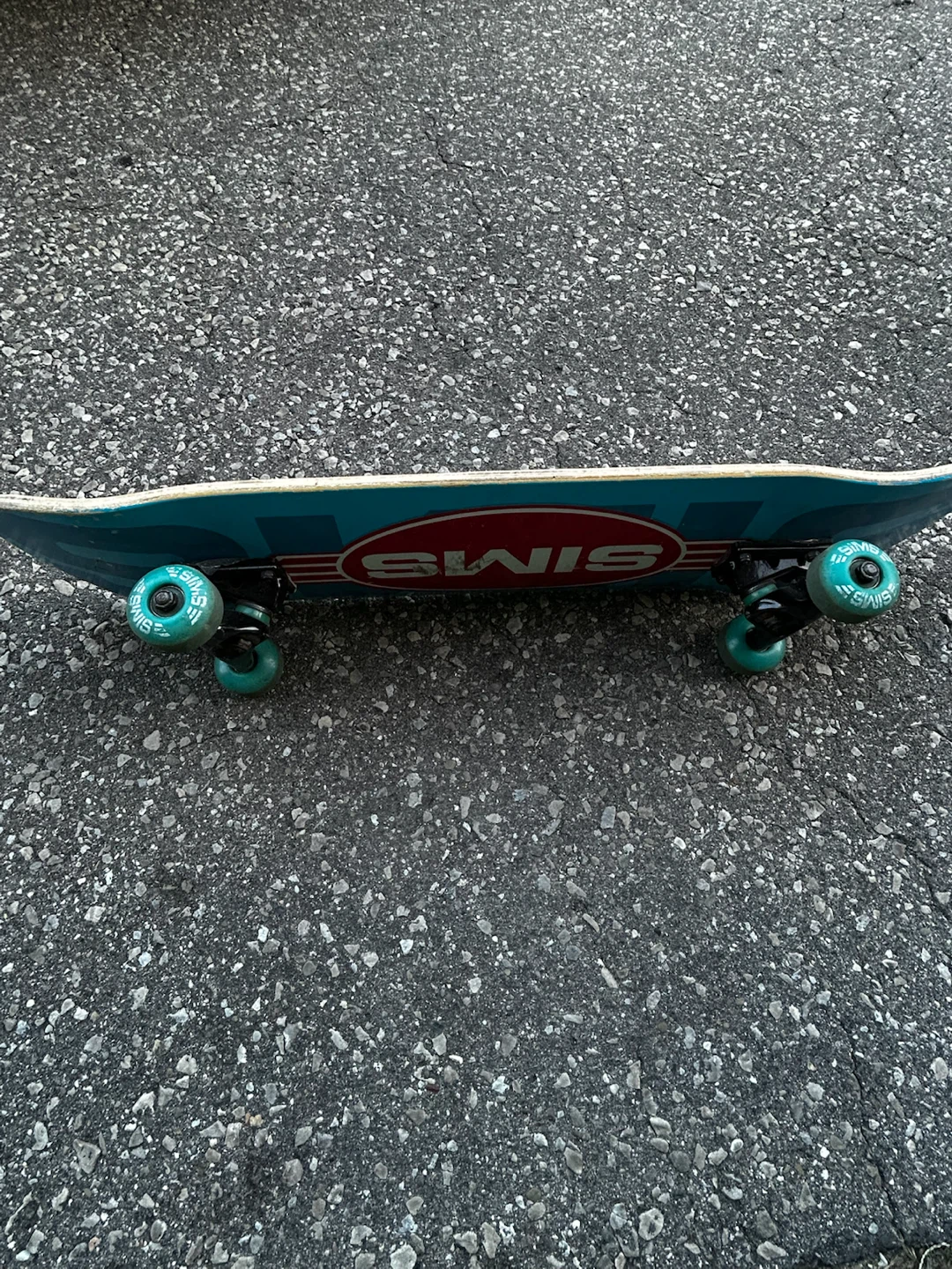 Blue and Red Sims Skateboard - photo 3