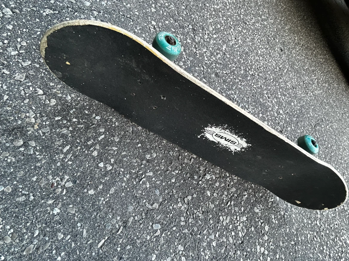 Blue and Red Sims Skateboard - photo 5