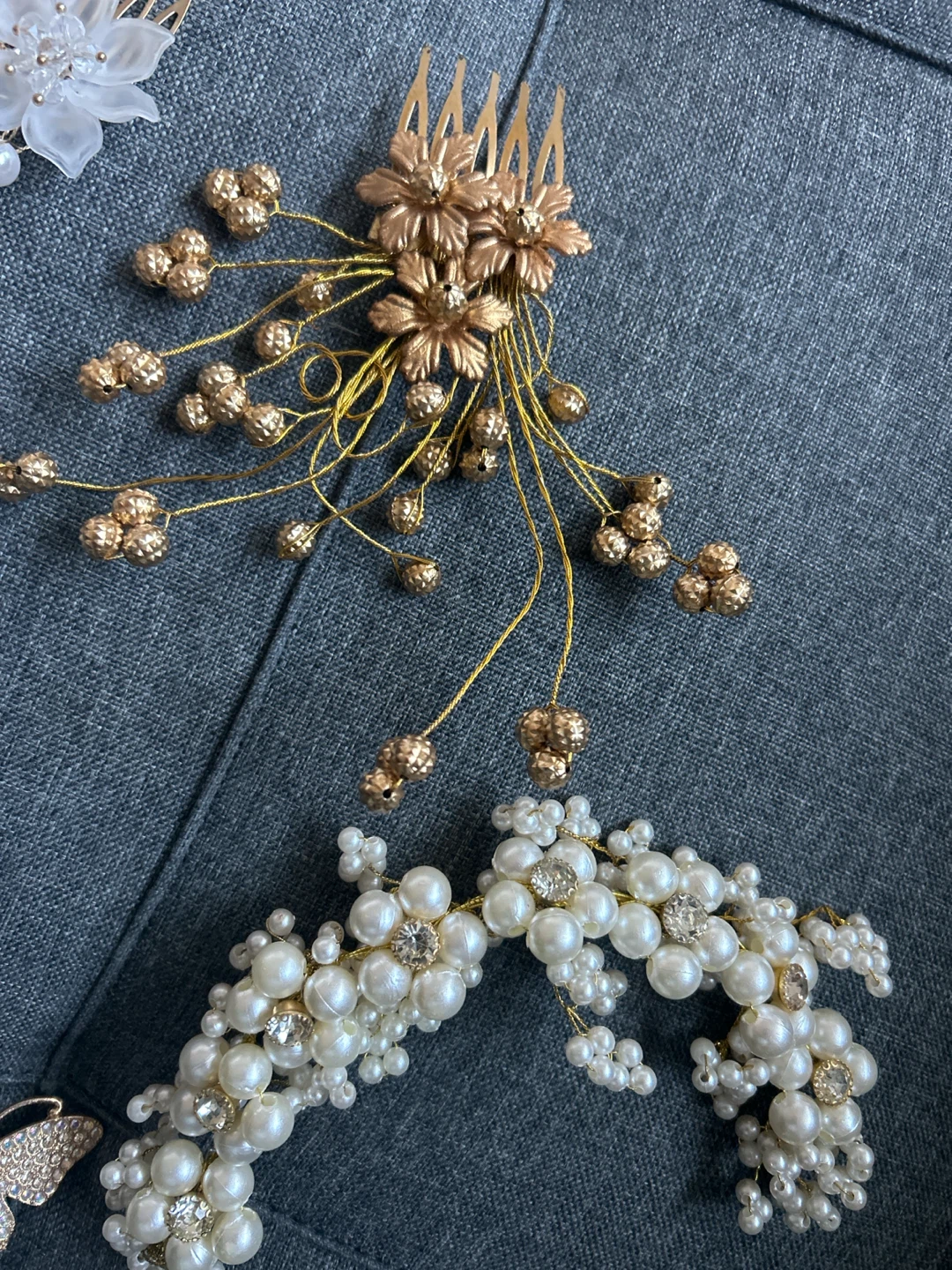 NEW bridal fancy head/hair jewelry - photo 4