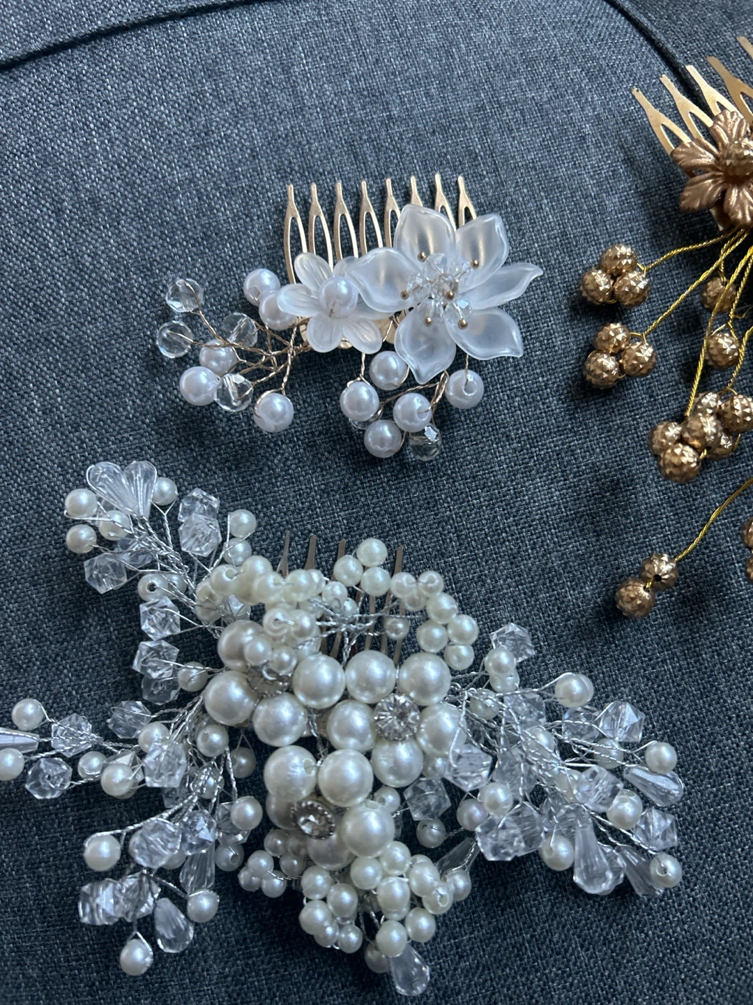 NEW bridal fancy head/hair jewelry - photo 3