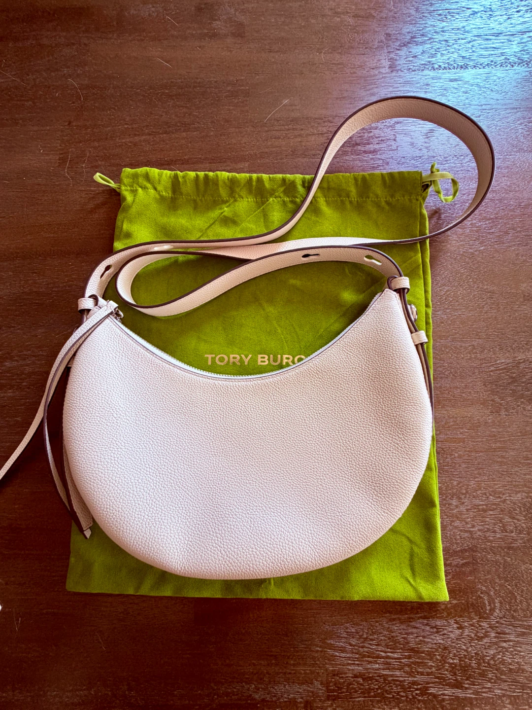 Tory Burch Romy Half Moon Bag  - Retail Price - $495
