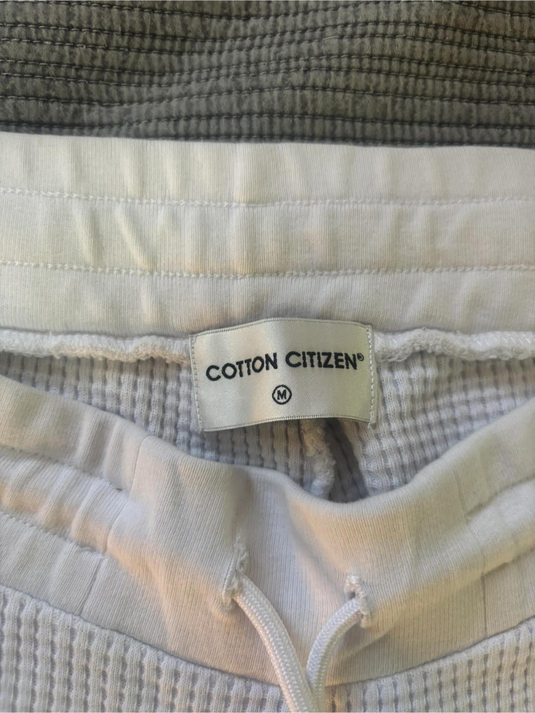 Cotton Citizen White Thermal Joggers - photo 3