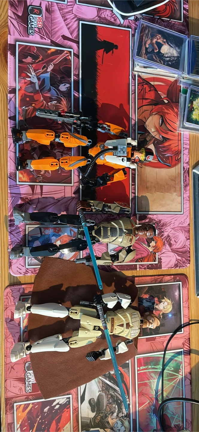 LEGO Star Wars Buildable figures (Finn, Obi-Wan, Poe)