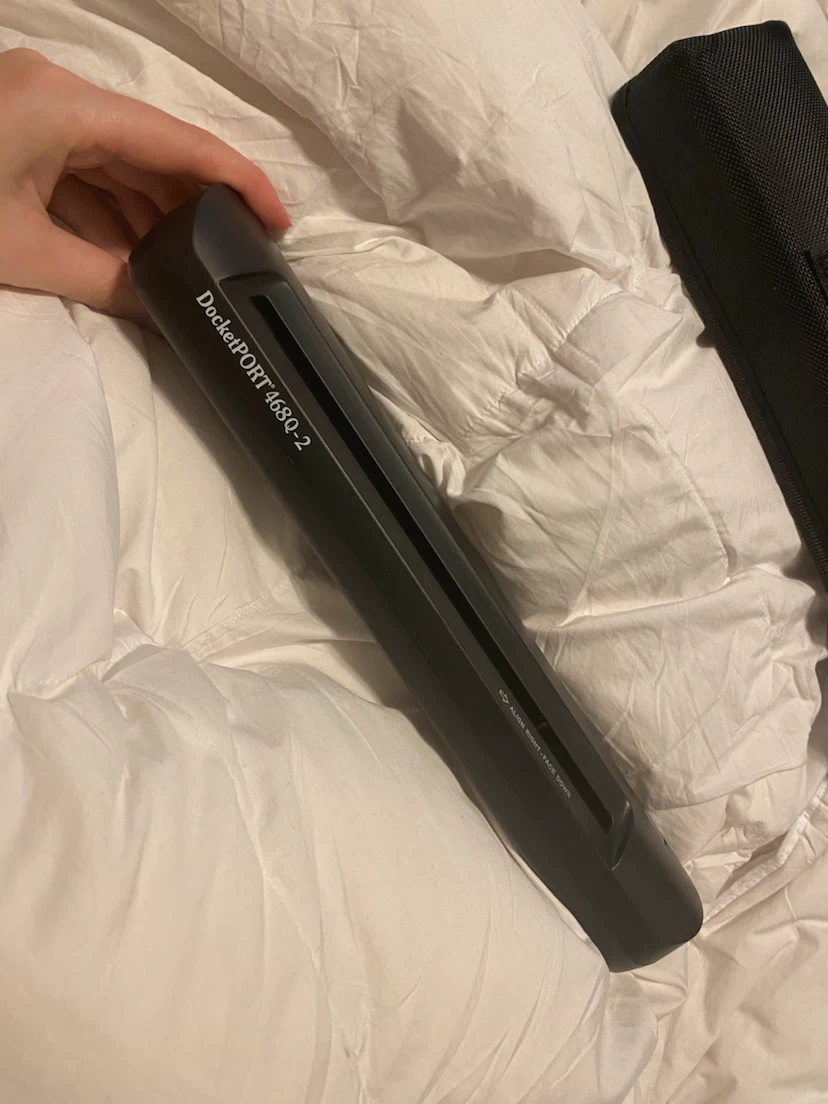 Ambir DockePORT 468Q-2 Portable Document Scanner