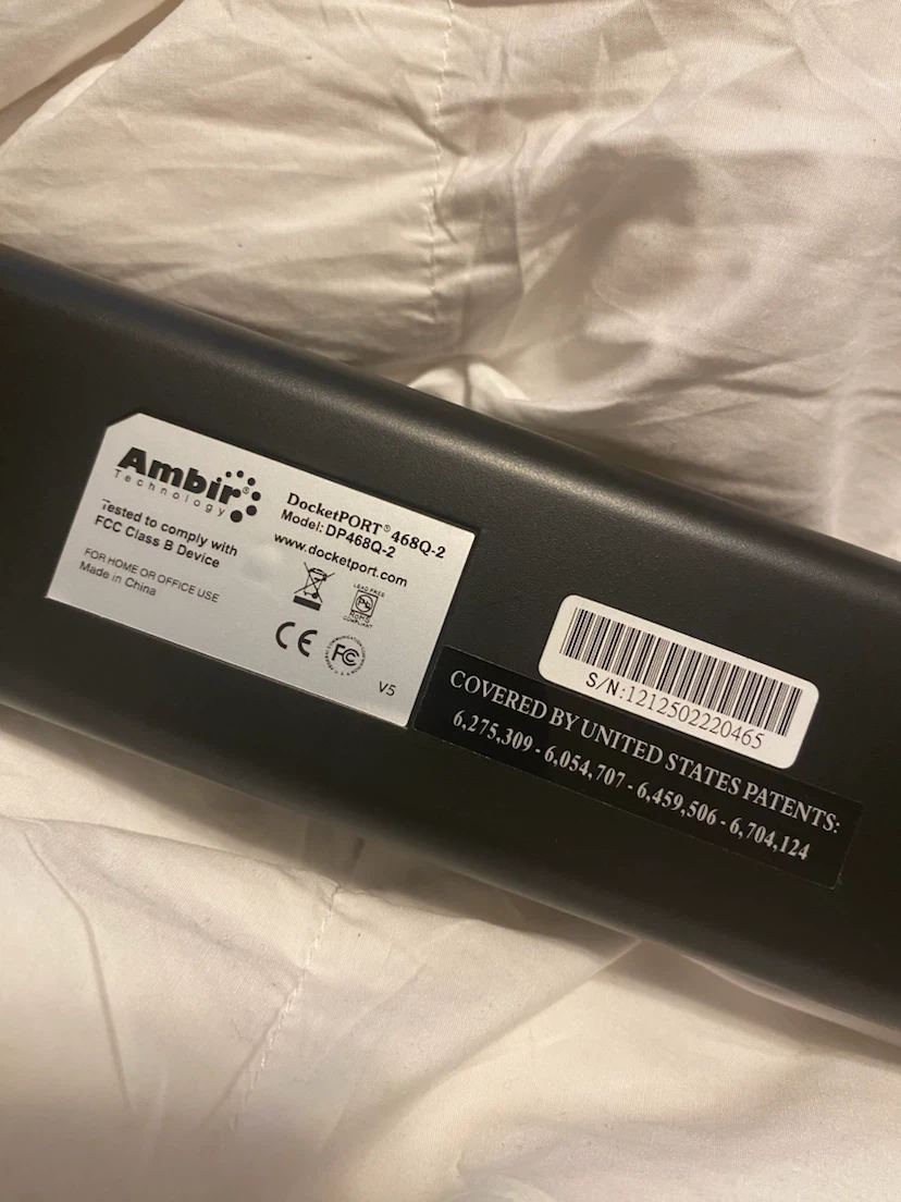 Ambir DockePORT 468Q-2 Portable Document Scanner - photo 2