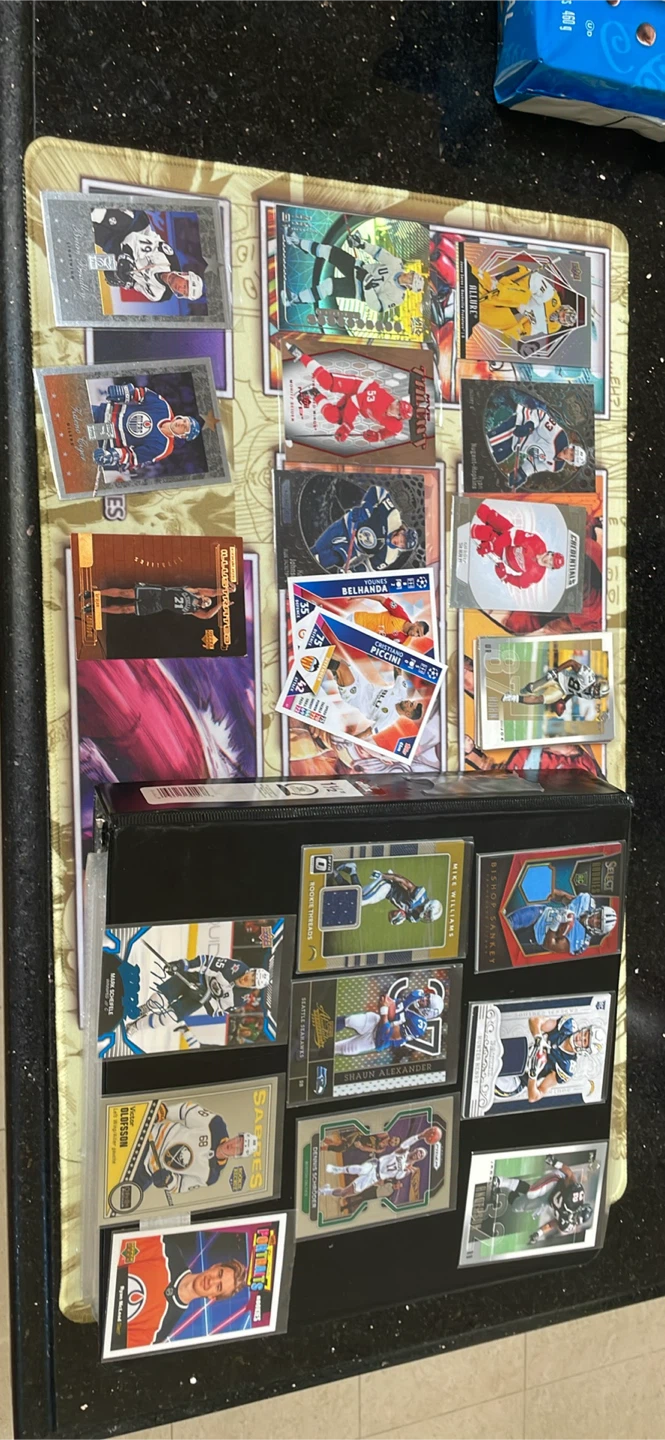 Assorted Sports Trading Cards