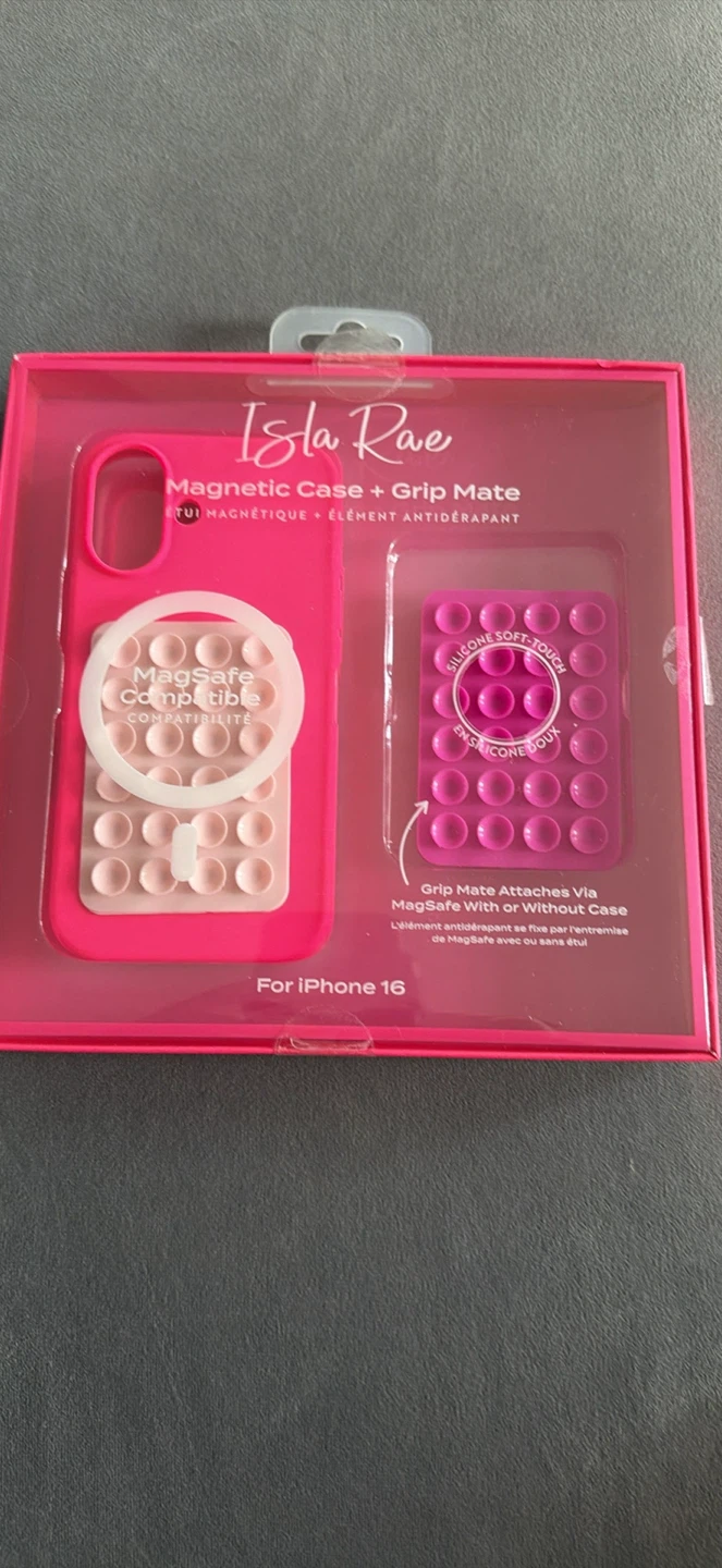 Isla Rae Magnetic Case + Grip Mate for iPhone 16