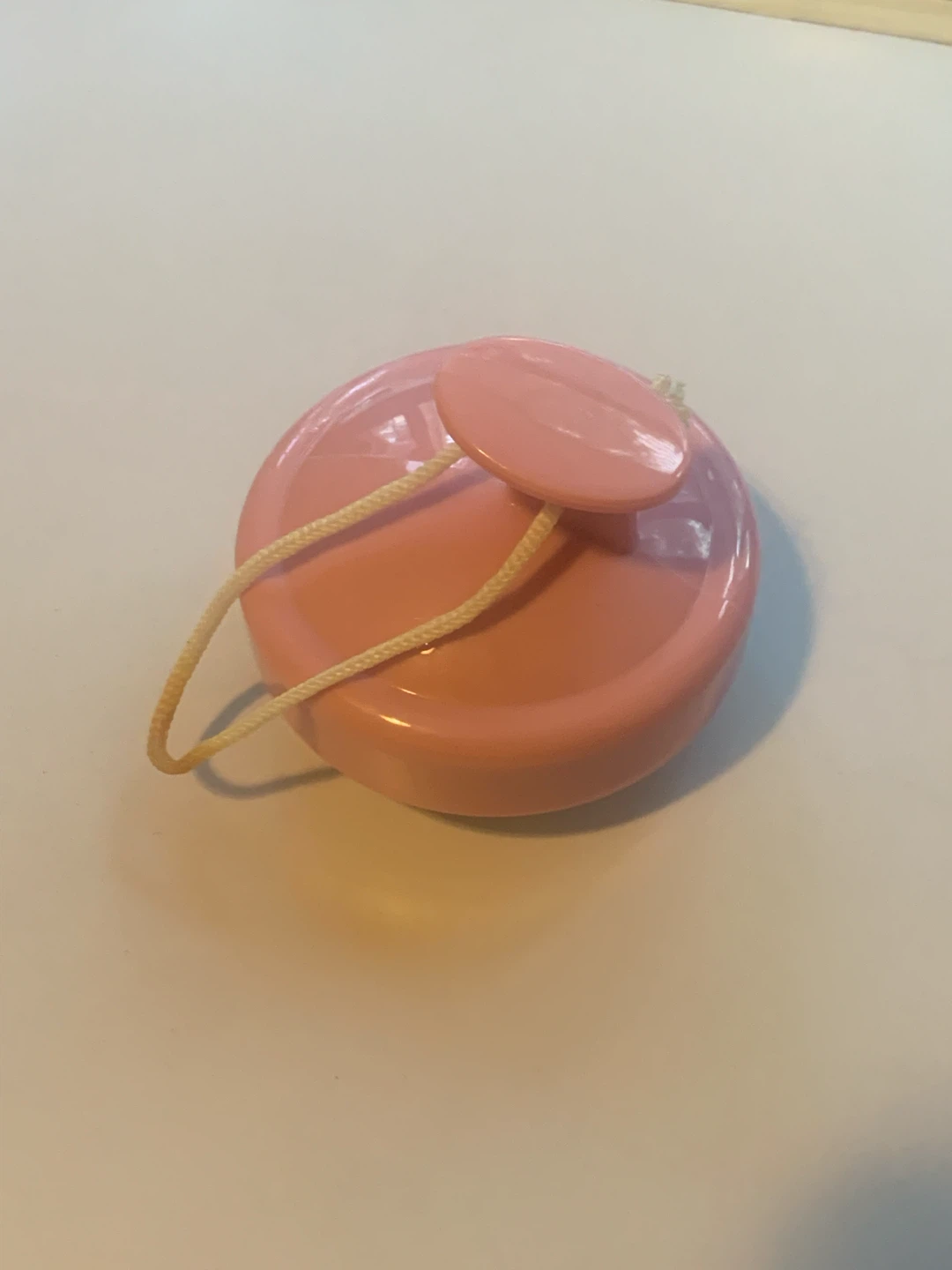 Pink Scalp Massager with White Silicone Nubs