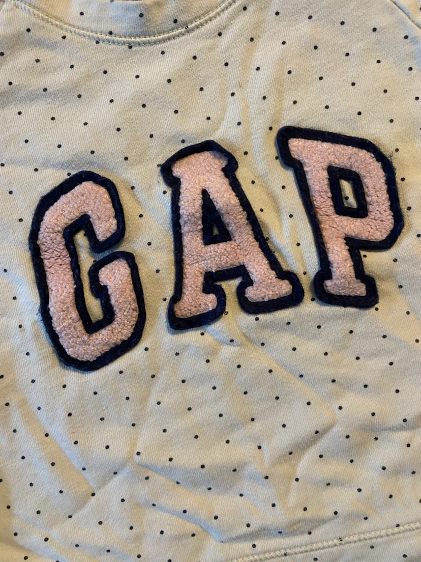 EUC: Baby GAP Toddler Polka Dot Sweatshirt Size 4 - photo 2