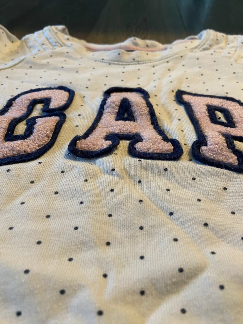 EUC: Baby GAP Toddler Polka Dot Sweatshirt Size 4 - photo 3