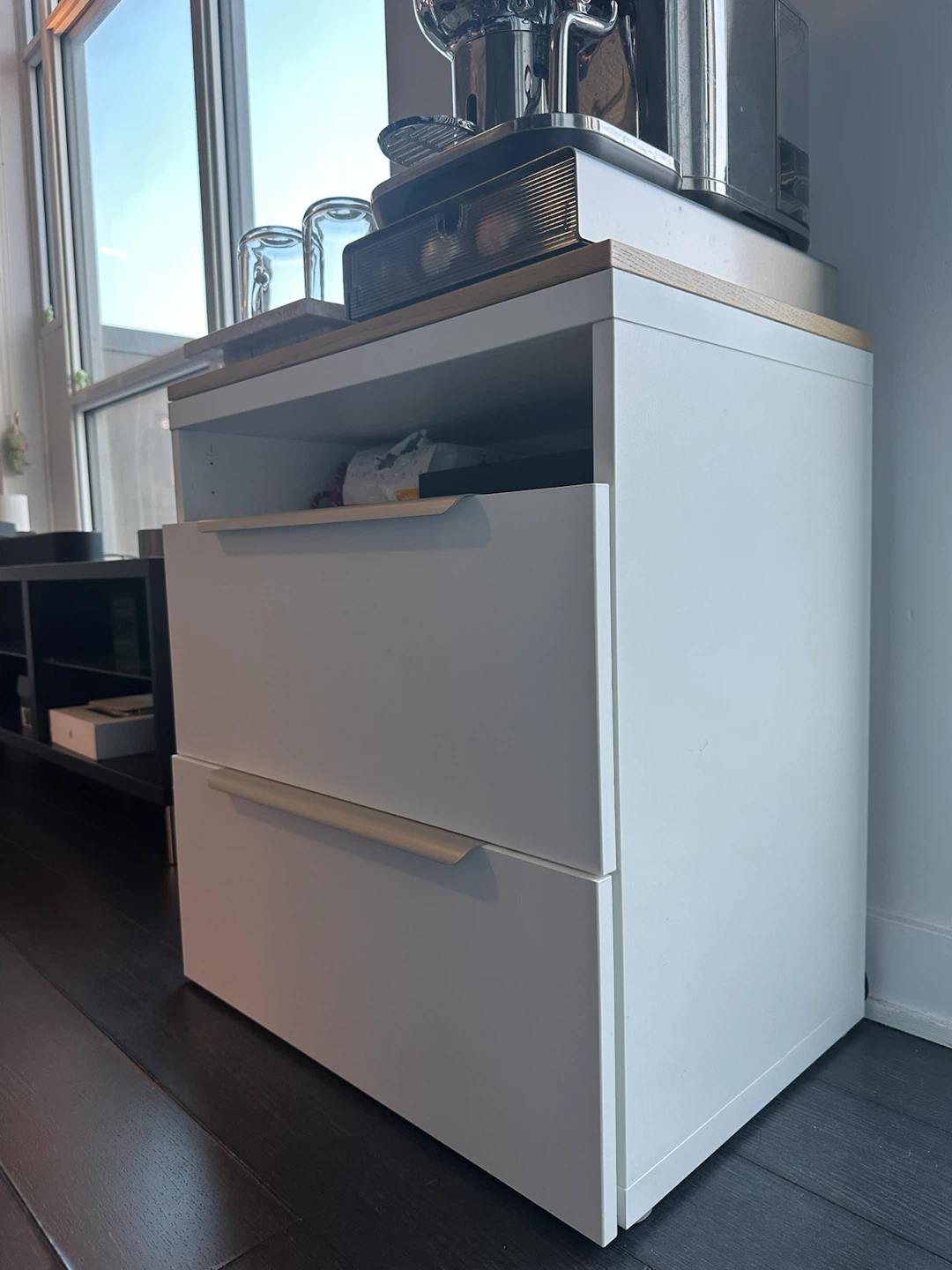 IKEA BESTÅ Storage Unit / 2-Drawer Cabinet – White - photo 2