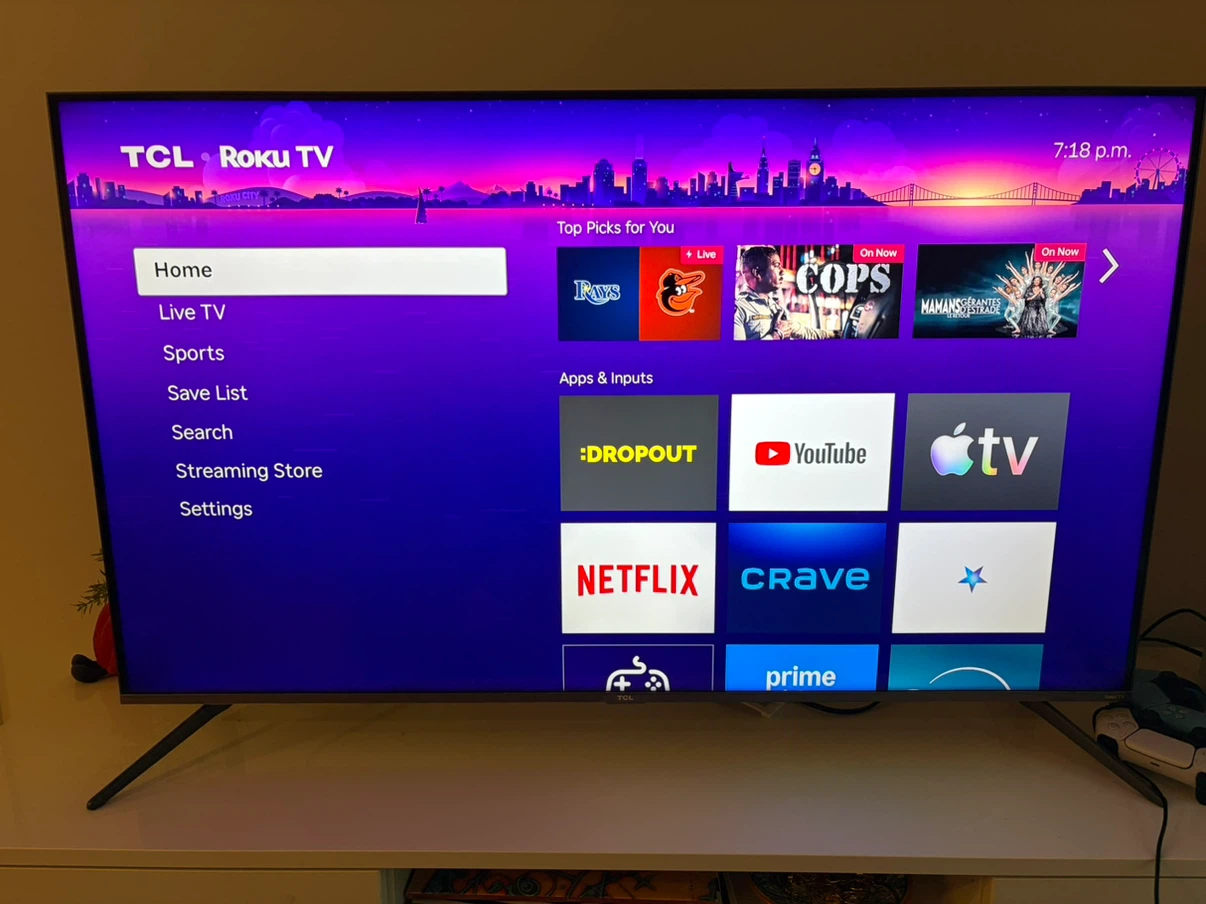TCL 5-Series 50” QLED (Roku)