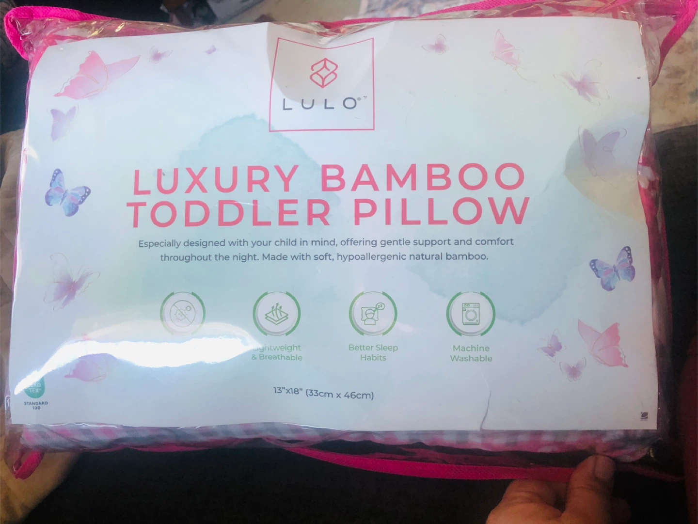 LULO Luxury Bamboo Toddler Pillow - photo 3