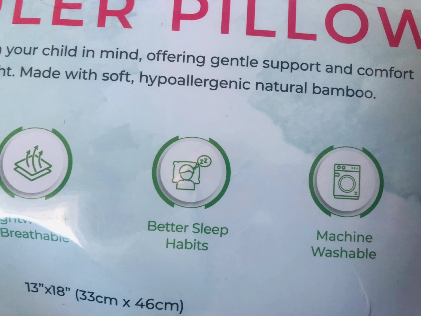LULO Luxury Bamboo Toddler Pillow - photo 4