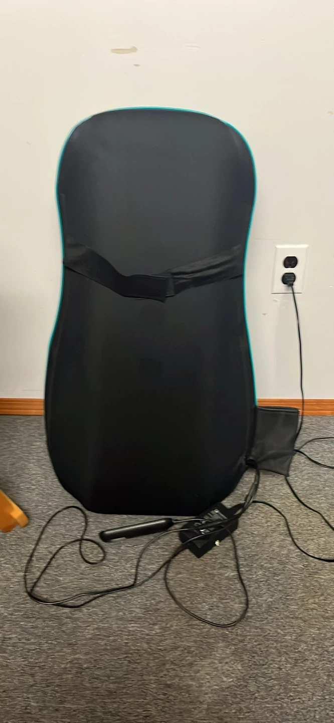 Heated Shiatsu Back and Neck Massager Chair Pad - photo 4